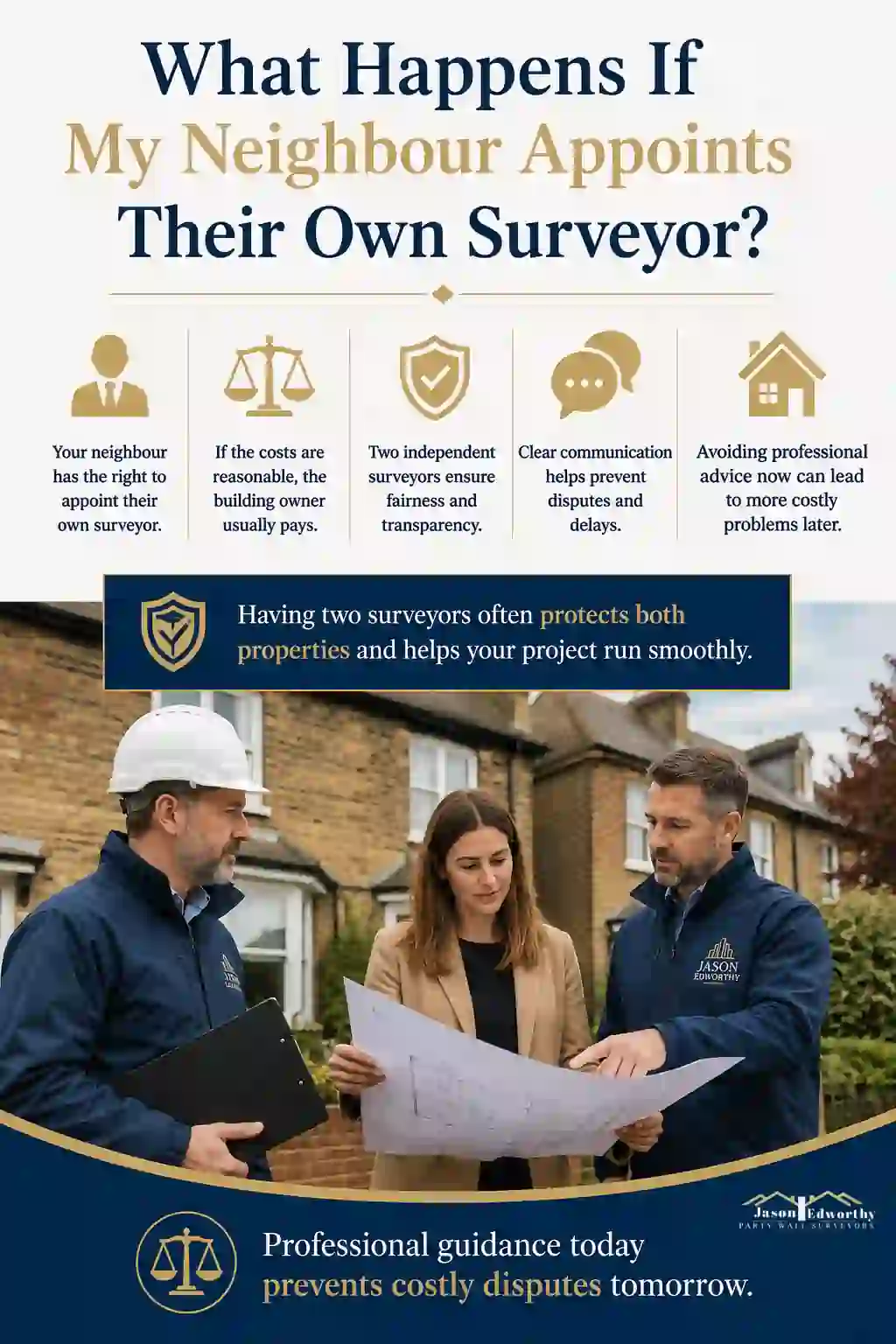 What Happens If My Neighbour Appoints Their Own Surveyor Cheshire?